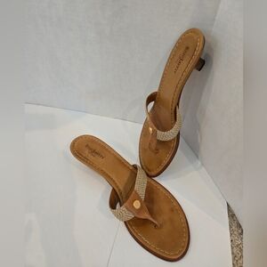 Eric Javits Tan Sandals